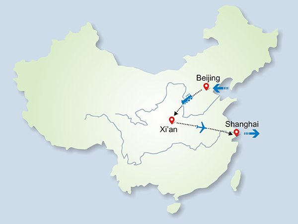 Beijing Xian Shanghai Tour 8 Days